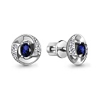 Серьги пусеты  49247АБ